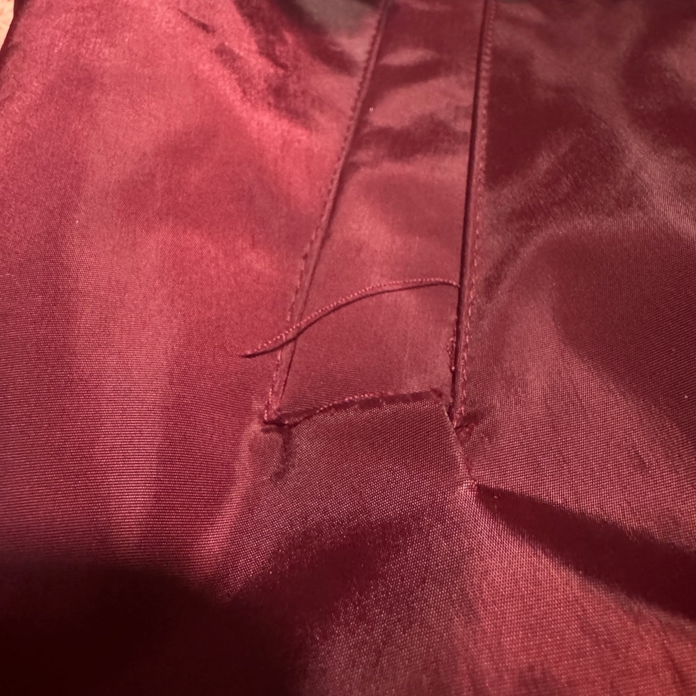 Maroon Bomber Jacket - image 5